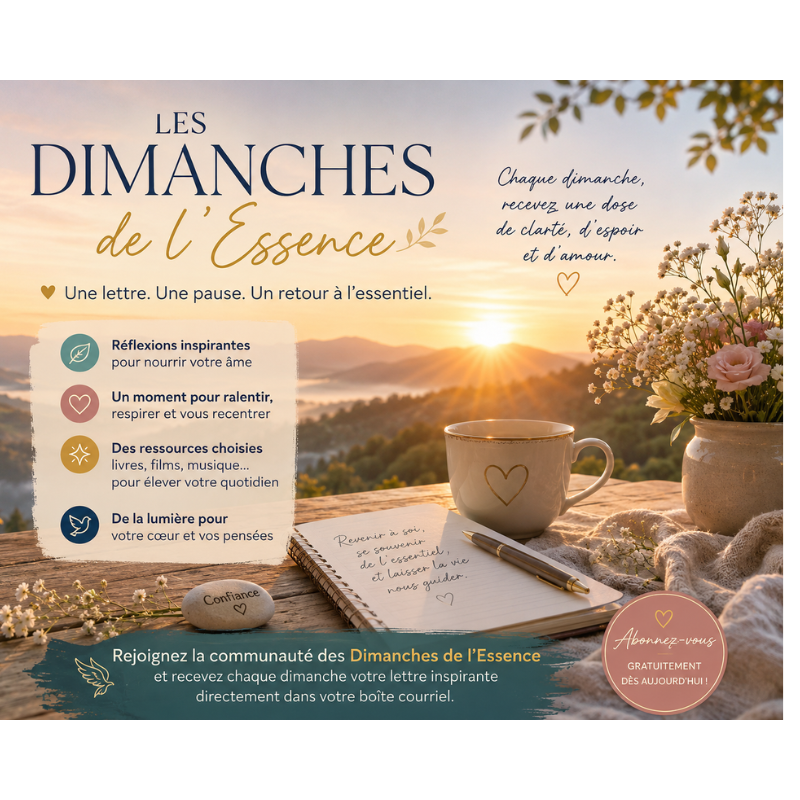 visuel de presentation pour l'infolettre LES DIMANCHES DE L'ESSENCE