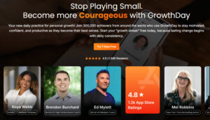 Your new daily practice for personal growth with growthday app